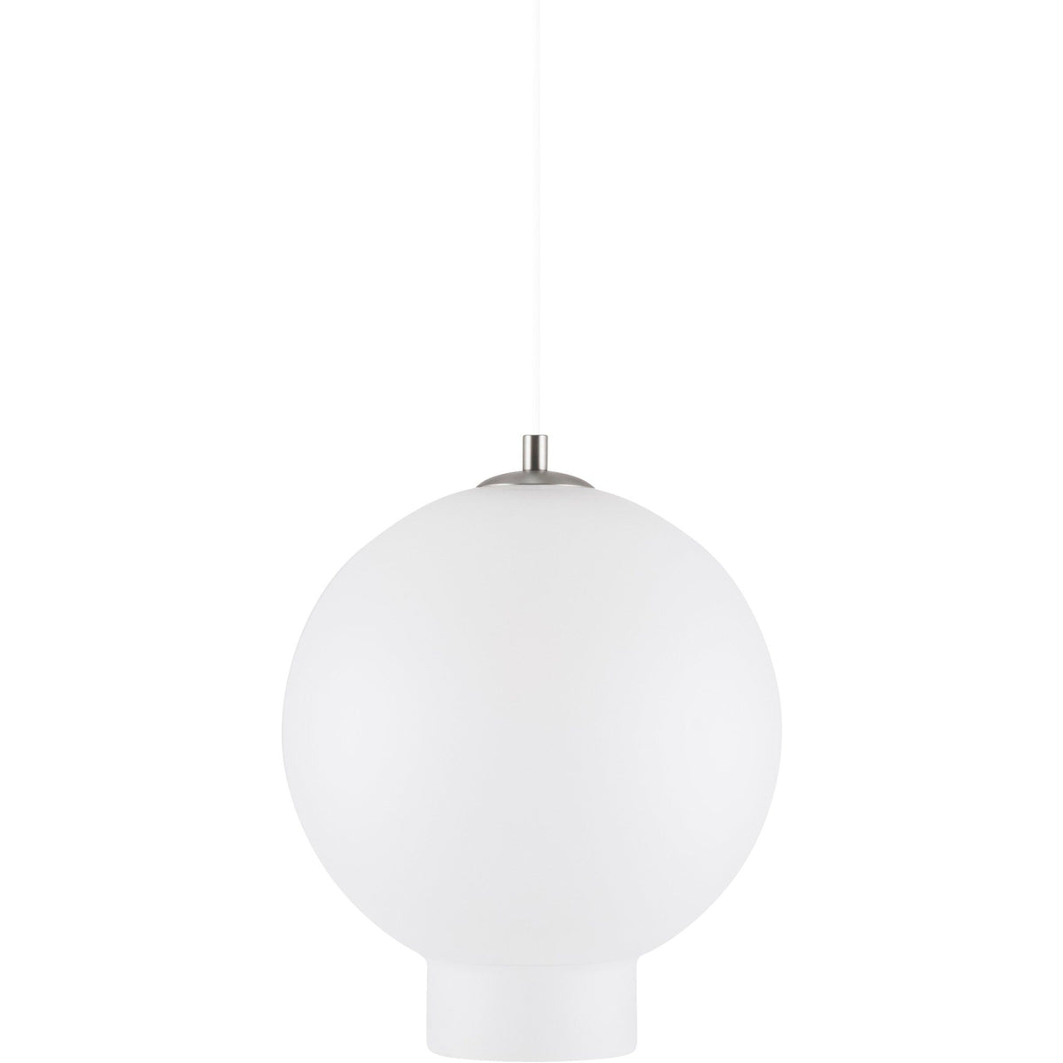 Bams 25 pendel i frostet hvidt glas fra Globen Lighting