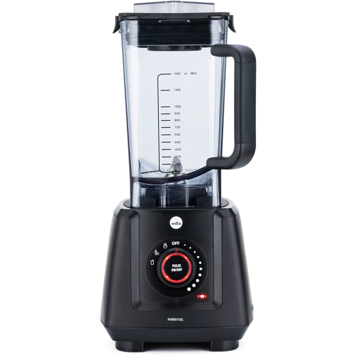 Wilfa PowerFuel PB2B-1200 højhastighedsblender i matsort