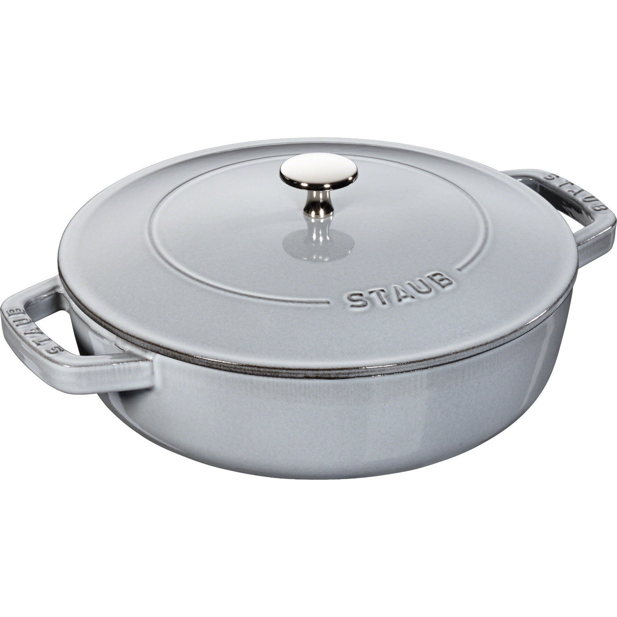 Grå Staub Chistera sautérgryde på 24 cm