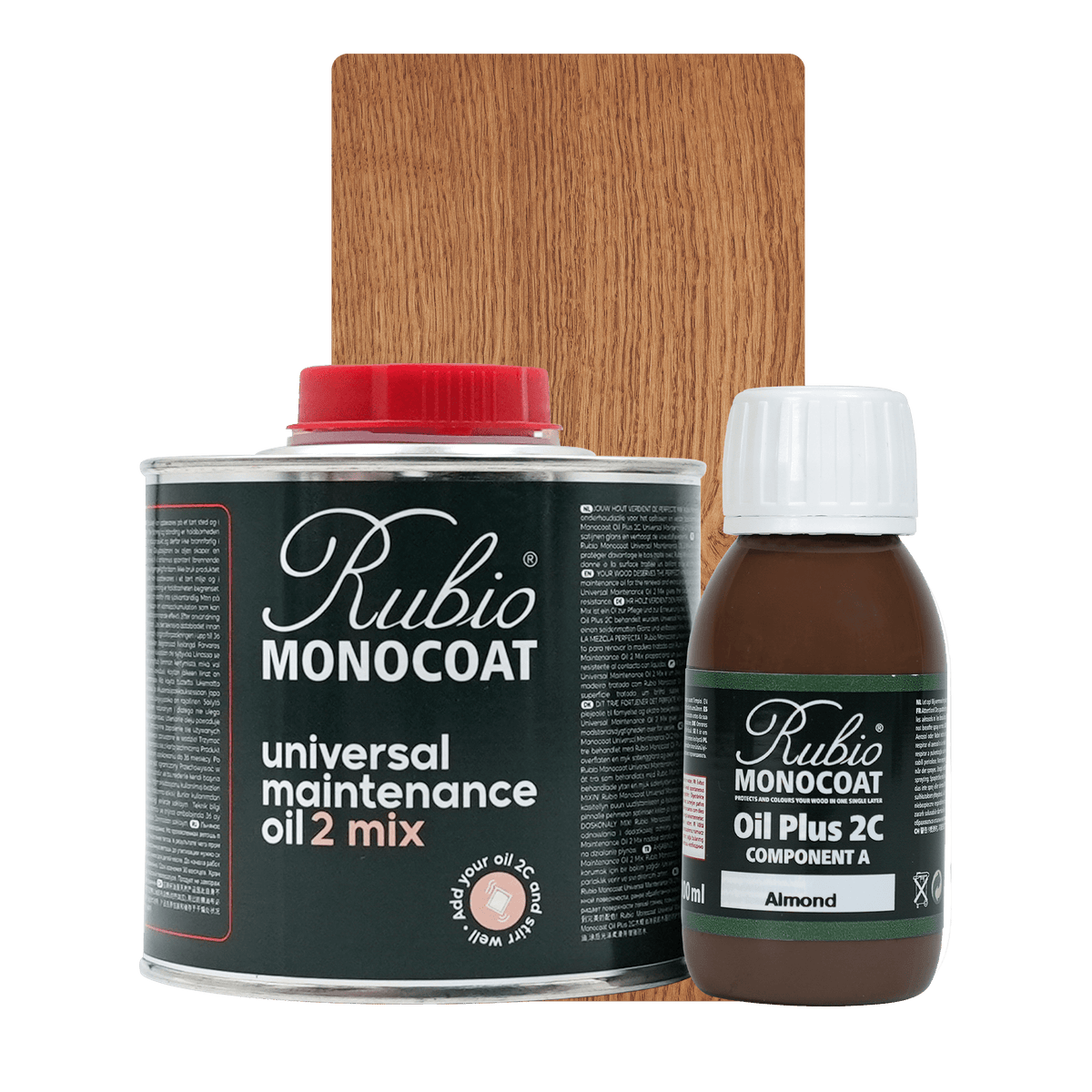 Rubio Monocoat Universal Maintenance Oil 2 Mix, stort sæt i farven Almond, 400 ml