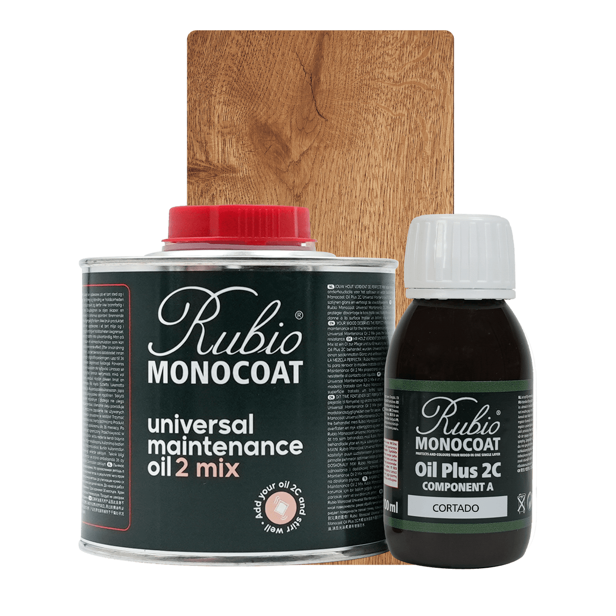 Rubio Monocoat Universal Maintenance Oil 2 Mix sæt, farven Cortado, 400 ml