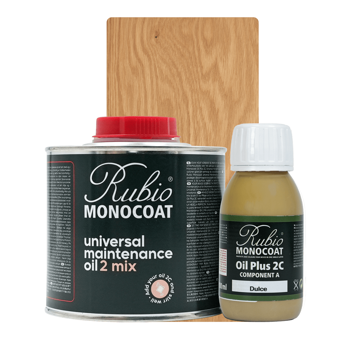 Rubio Monocoat Universal Maintenance Oil 2 Mix sæt i farven Dulce, 400 ml