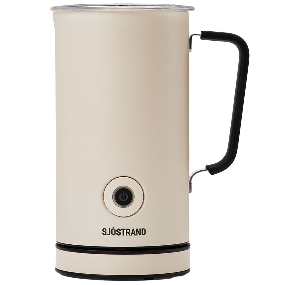 Beige mælkeskummer fra Sjöstrand coffee til skum på kaffe