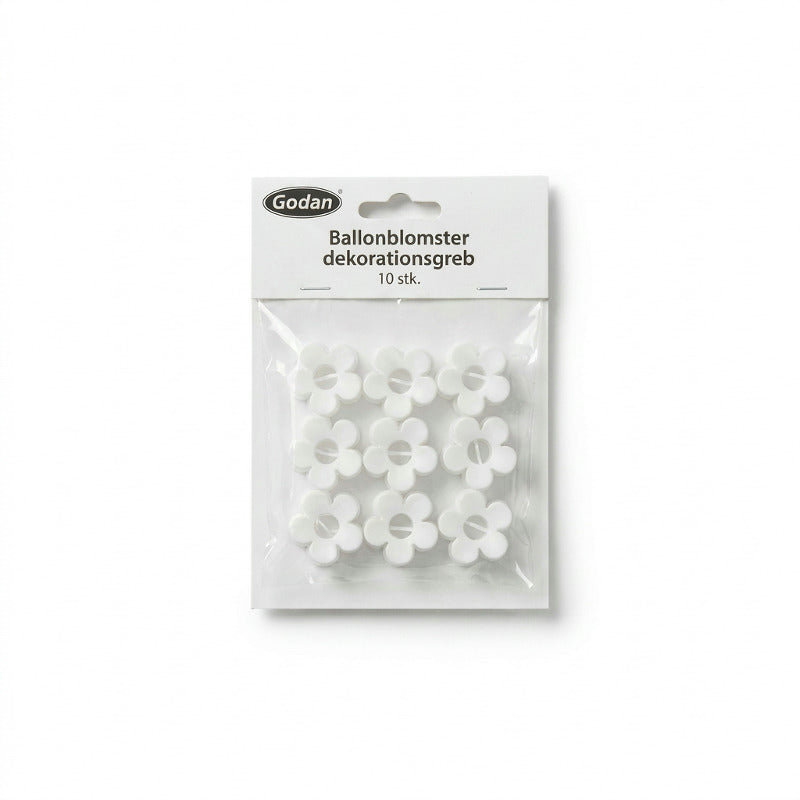 Godan dekorationsgreb til samling af ballonblomster, pakke med 10 stk.