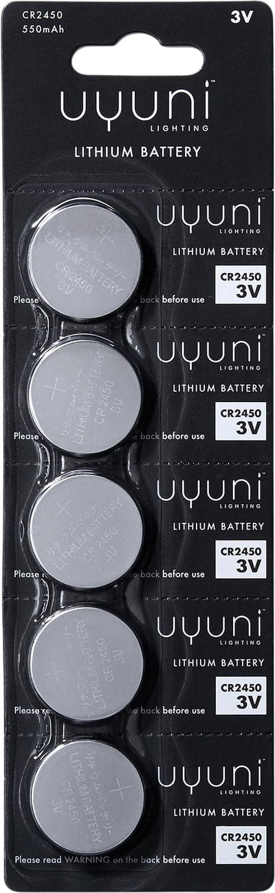 Se Uyuni Cr2450 Battery, 3V, 550mah 5 Pack - Led Stearinlys ❤ Stort online udvalg i Uyuni ❤ Meget billig fragt og hurtig levering: 1 - 2 hverdage - Varenummer: MGS-S00568181 og barcode / Ean: 5708311300271 på lager - Udsalg på Bolig - Interiør - Lysestager - LED Stearinlys Spar op til 53% - Over 857 kendte brands på udsalg