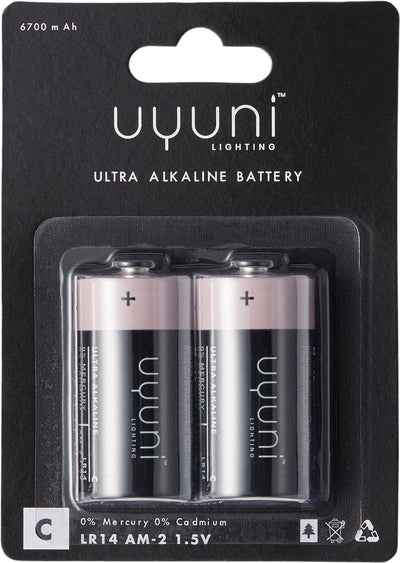 Se Uyuni C Battery, 1,5V, 6700 mAh 2 Pack - Led Stearinlys ❤ Stort online udvalg i Uyuni ❤ Meget billig fragt og hurtig levering: 1 - 2 hverdage - Varenummer: MGS-S00568186 og barcode / Ean: 5708311300431 på lager - Udsalg på Bolig - Interiør - Lysestager - LED Stearinlys Spar op til 59% - Over 857 kendte brands på udsalg
