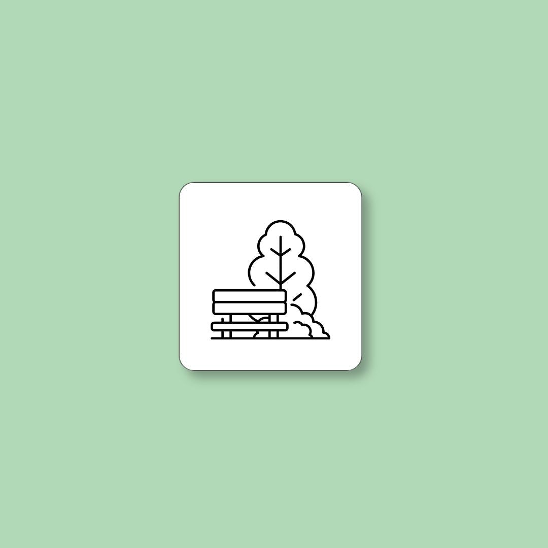 ToDoodle pictogrammer med udeleg som tema til børns visuelle dagsplan