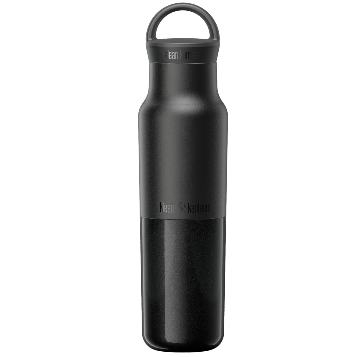Sort Klean Kanteen Rise Classic termoflaske på 355 ml med Arch Loop