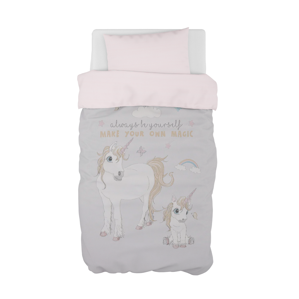Se BySkagen UNICORN Sengesæt - Lyserød - 70x100 cm (Baby) ❤ Kæmpe udvalg i BySkagen - Køb online på udsalg og tilbud lige nu ❤ Billig fragt og hurtig levering - Varenummer: HomeFeeling-3754 - Udsalg på Sengetøj - Baby- og junior - Bomuldssatin - Babysengetøj - Junior sengetøj - Alt til baby og junior Spar stort – op til 53% - Over 2.739 brands med kæmpe udsalg