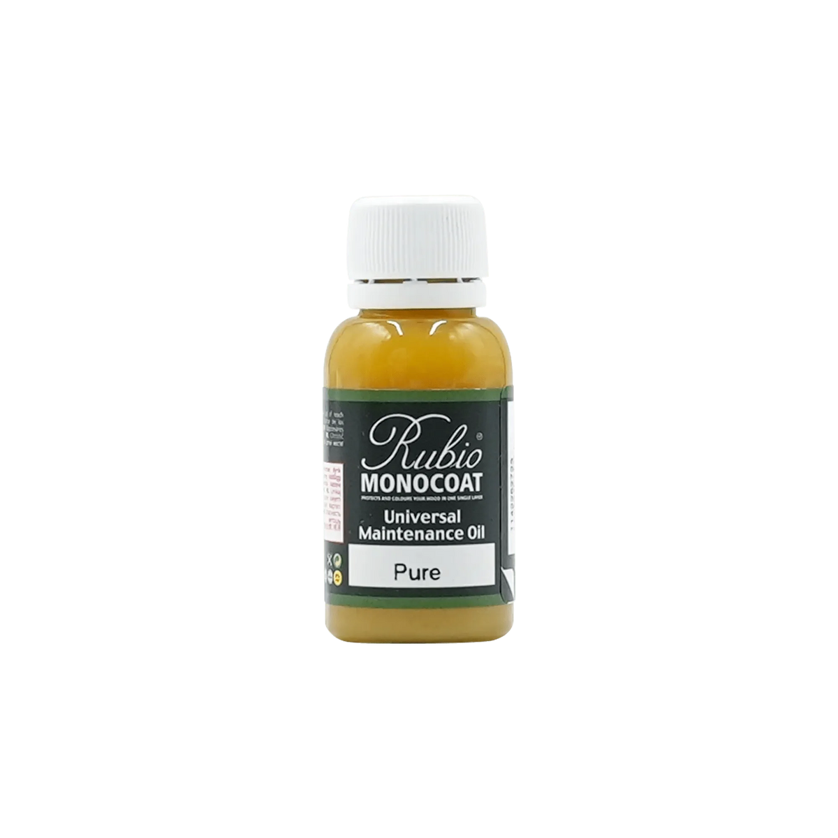 Rubio Monocoat Universal Maintenance Oil i Pure, lille 20 ml pakning