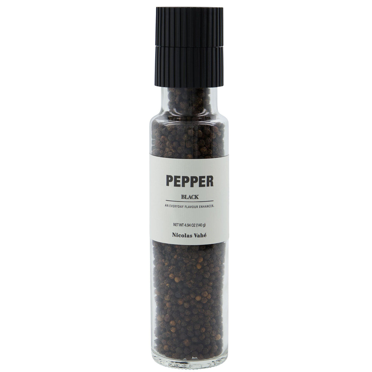 Nicolas Vahé Black Pepper, sort peber i keramisk kværn
