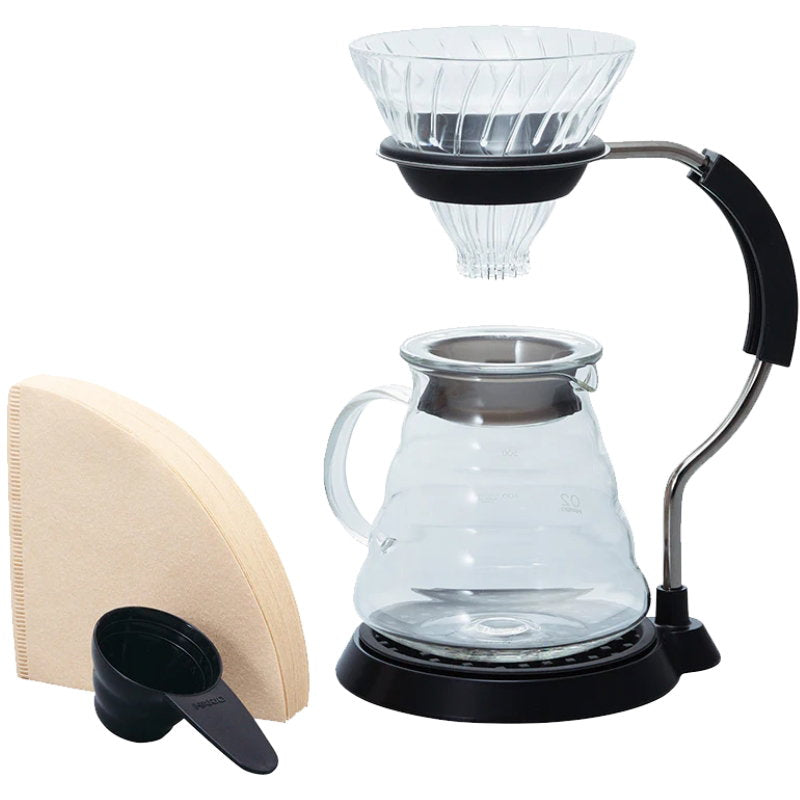 Se V60 Arm Stand Glasdripper Sæt Hario ✔ Kæmpe udvalg i HARIO - Køb online på udsalg og tilbud lige nu ✔ Billig fragt og hurtig levering - Varenummer: Barlife-1492647 og 4977642021327 på lager - Udsalg på Køkken - Kaffe og Te Udstyr Spar stort – op til 53% - Eksklusivt udsalg på over 2.739 mærker