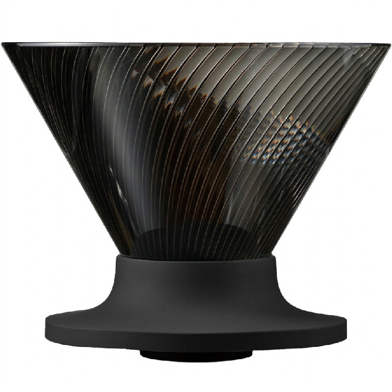 Sort Hario V60 Neo 02 dripper til pour-over kaffe