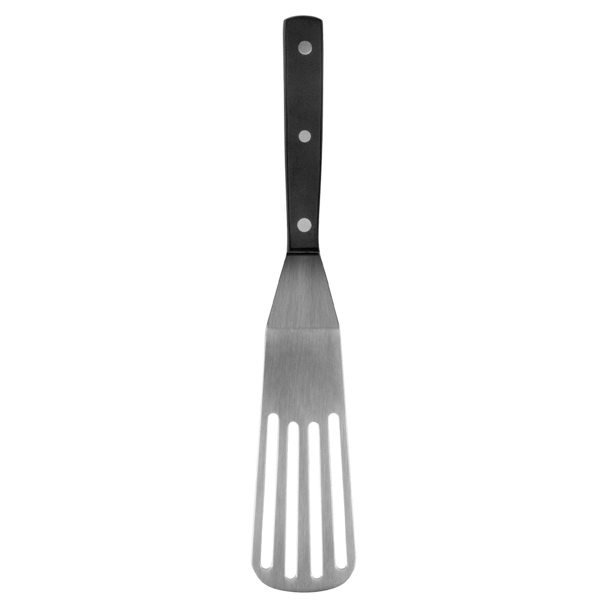 Exxent perforeret stegespade i rustfrit stål med plasthåndtag, 28 cm