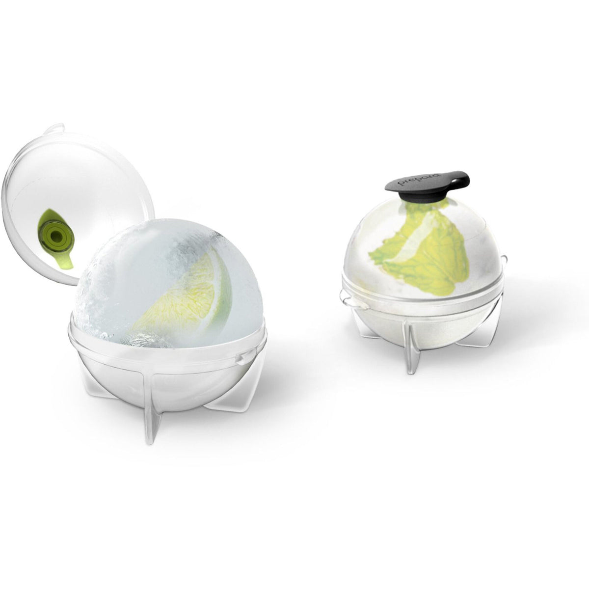 Prepara Ice Balls, fire plastkugler til is på 5 cm i diameter