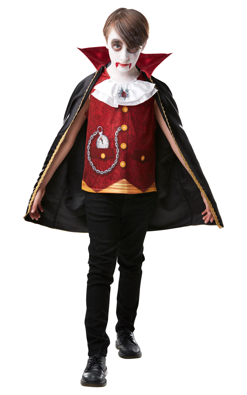 Se Vampyr Vest og Kappe til Halloween ✔ Kæmpe udvalg i Rubie's - Køb online på udsalg og tilbud lige nu ✔ Hurtig levering til lave fragtpriser - Varenummer: MMAction-203641434 og på lager - Udsalg på Halloween børne kostumer Op til 61% rabat - Kendte mærker på udsalg – over 1.329 mærker
