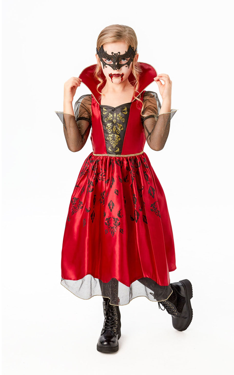 Se Vampyrinde Deluxe børne kostume til halloween ✔ Kæmpe udvalg i Rubie's - Køb online på udsalg og tilbud lige nu ✔ Billig fragt • Hurtig levering - Varenummer: MMAction-203300417 og på lager - Udsalg på Halloween børne kostumer Få op til 69% i rabat - Find over 1.798 mærker på udsalg