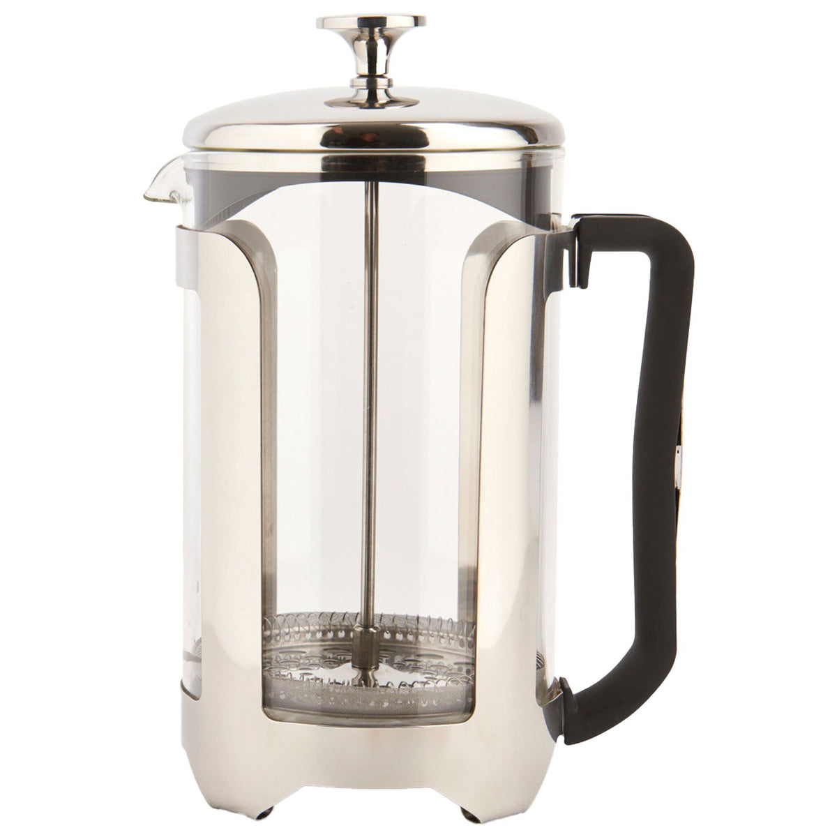 La Cafetière Roma stempelkande i rustfrit stål til 12 kopper kaffe