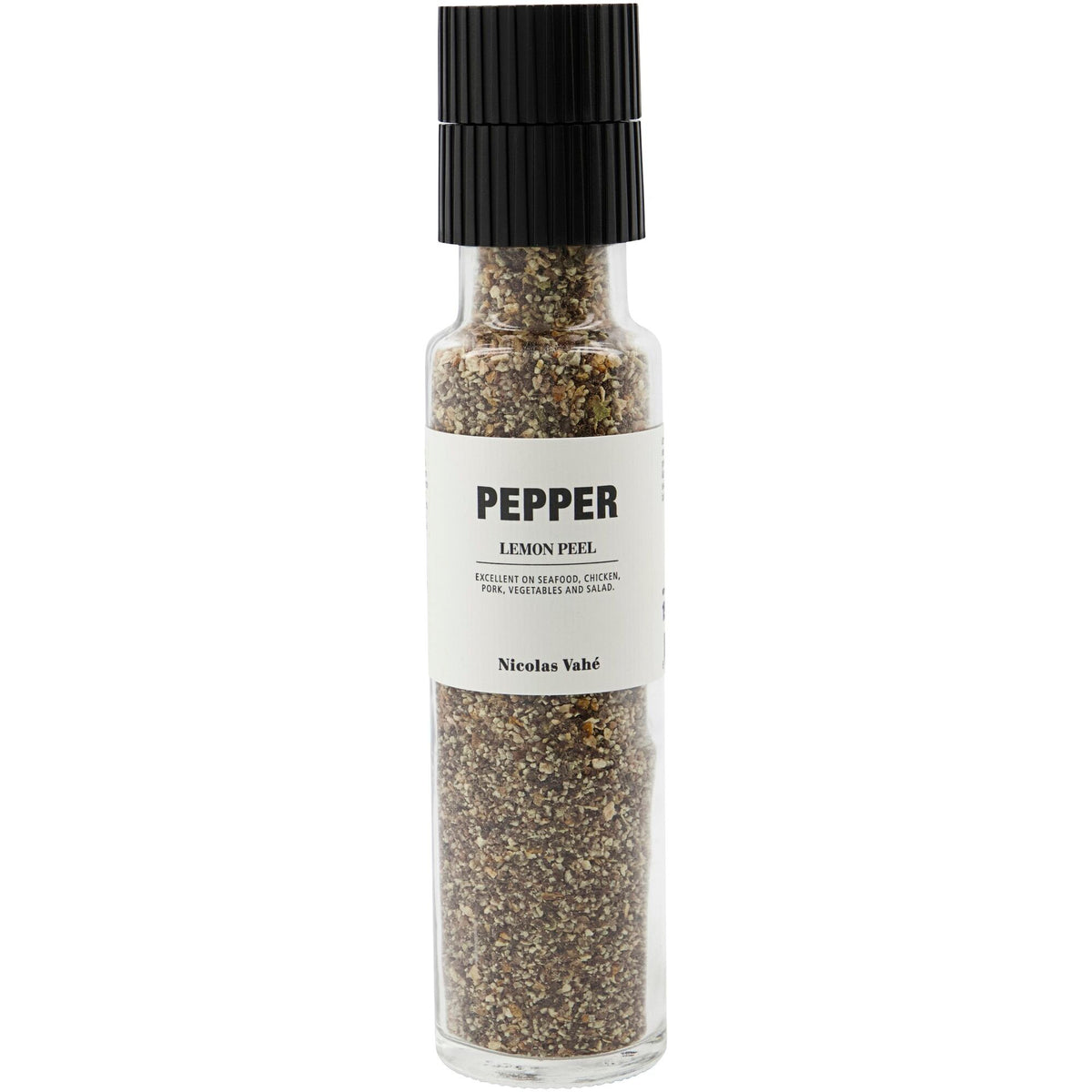 Nicolas Vahé Lemon Peel Pepper krydderiblanding med sort peber og citron, 150 g