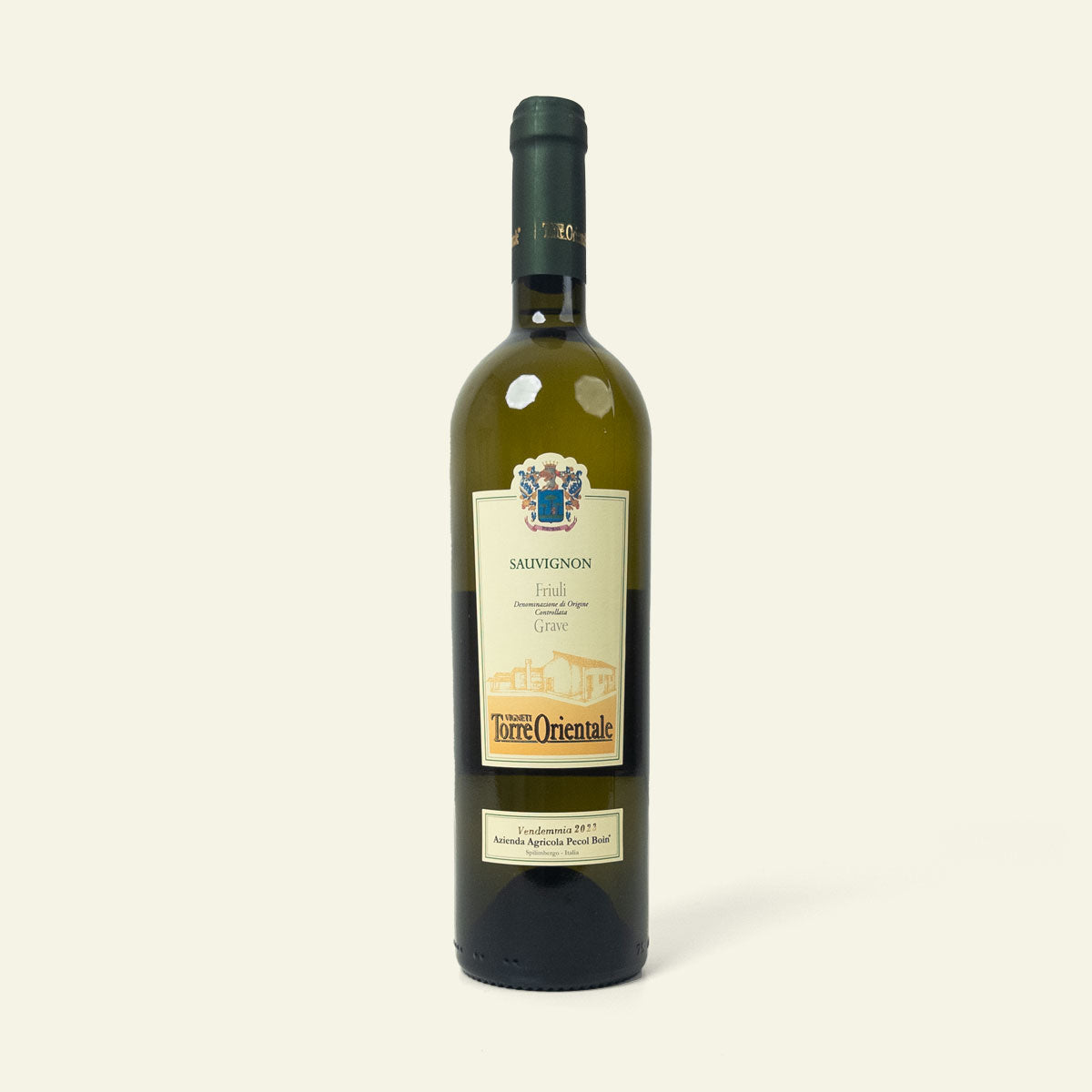 Flaske Vigneti Torre Orientale Sauvignon Blanc hvidvin