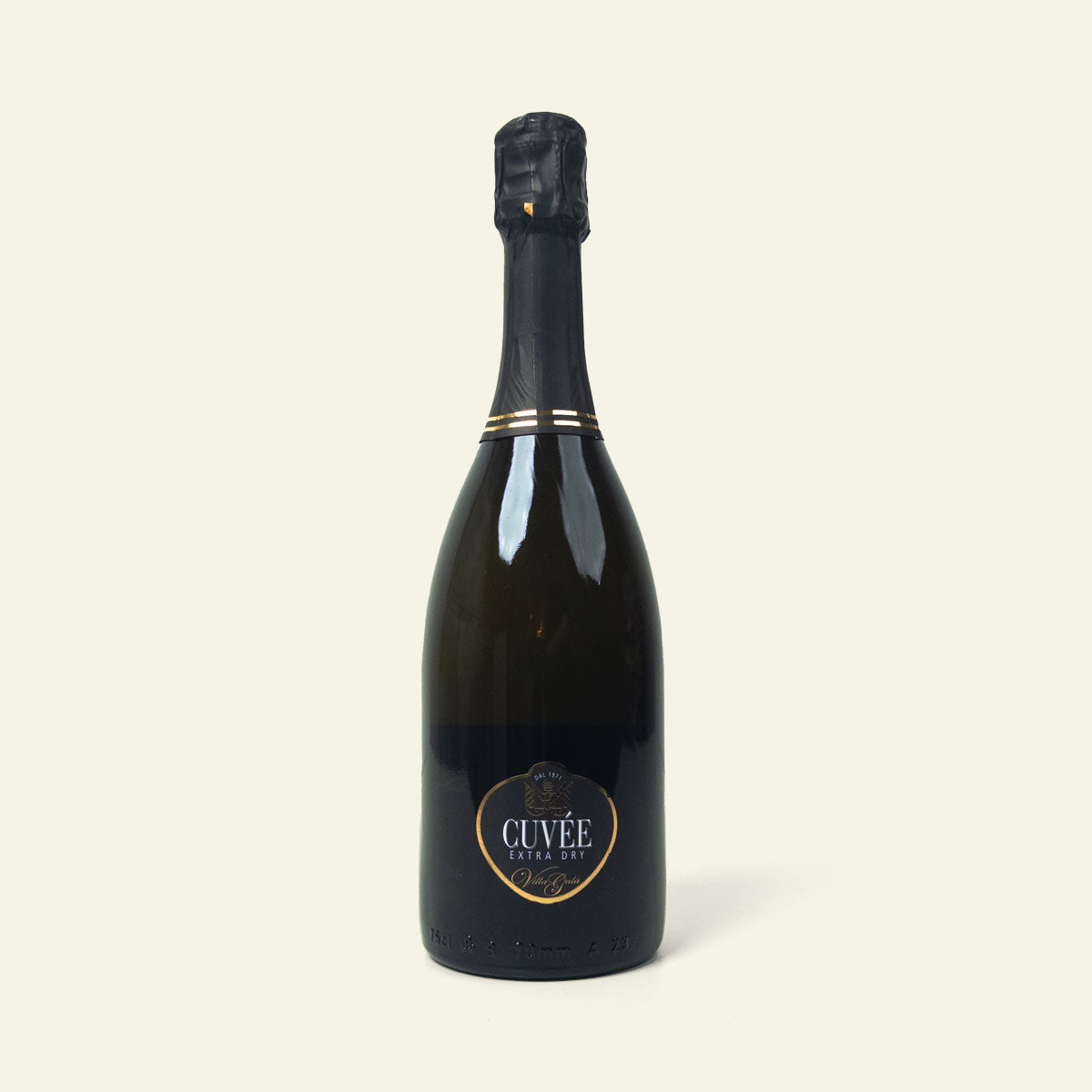Flaske Villa Gala Cuvée Extra Dry, italiensk spumante til pizza