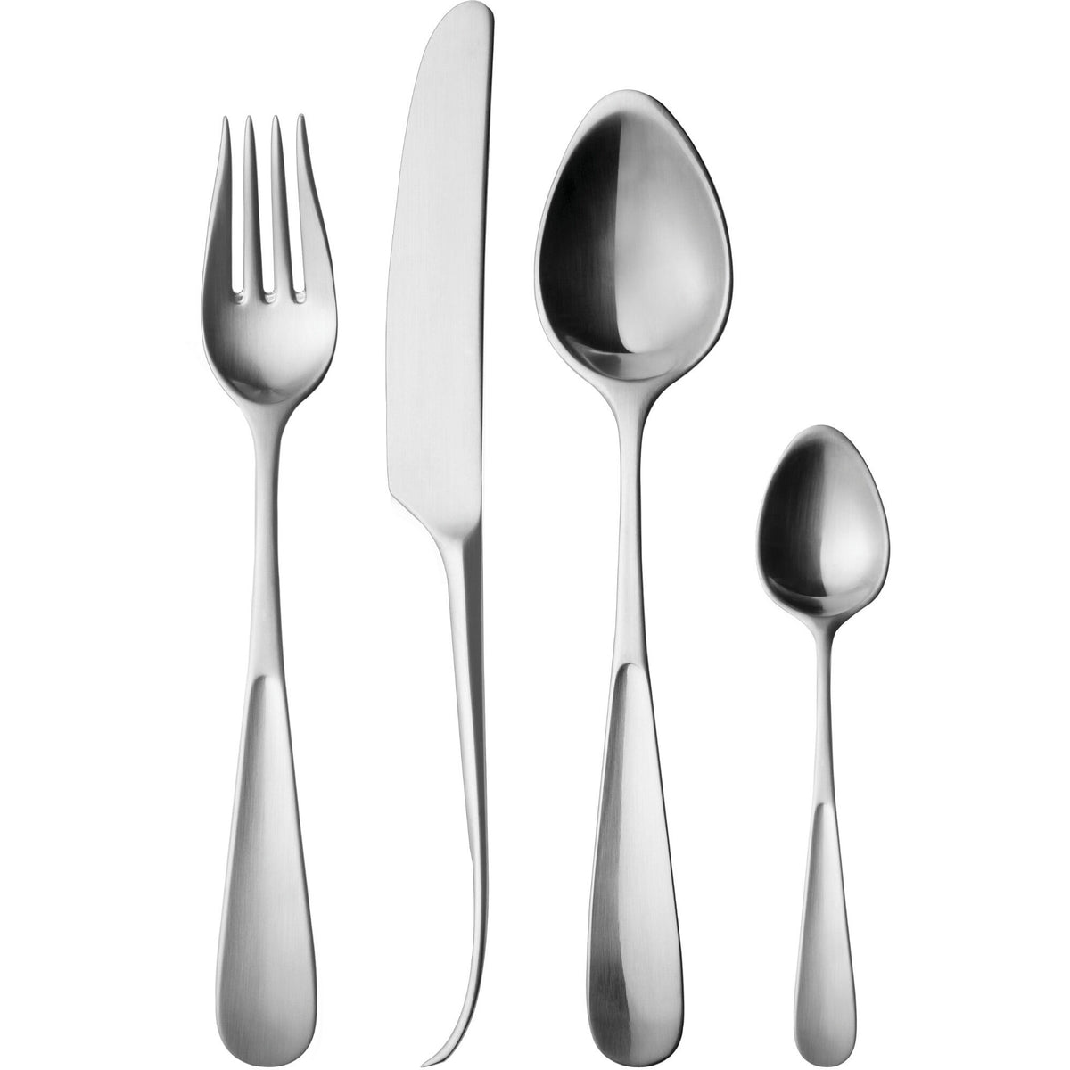 Georg Jensen Vivianna bestiksæt i mat rustfrit stål, 4 dele