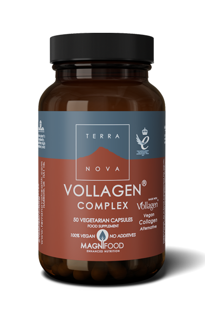 Pakning med TerraNova Vollagen Complex vegansk kollagenalternativ, 50 kapsler