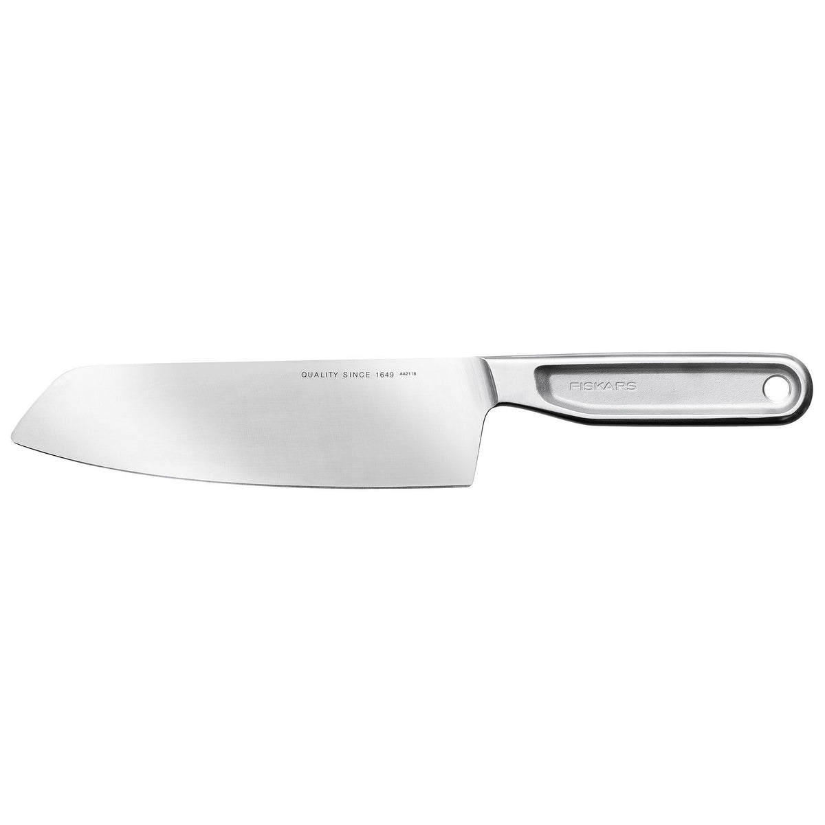 Fiskars All Steel santokukniv med 17 cm bredt blad