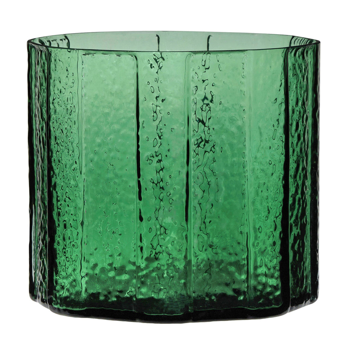 Hübsch Emerald vase, 23 cm, i smaragdgrøn farve