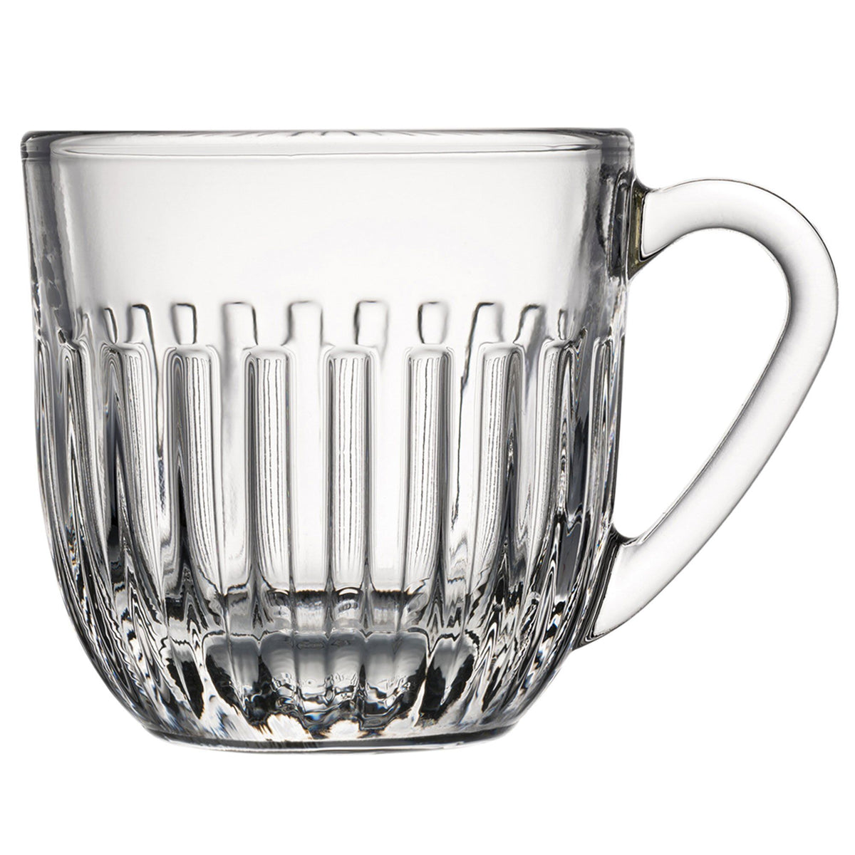La Rochère Ouessant espressoglas i riflet glas, 6 stk.