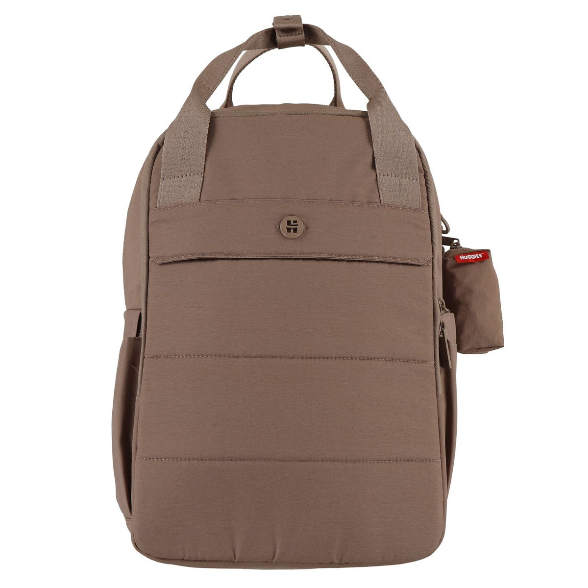 Huggies Tiny Traveler puslerygsæk i farven Brown Ochre