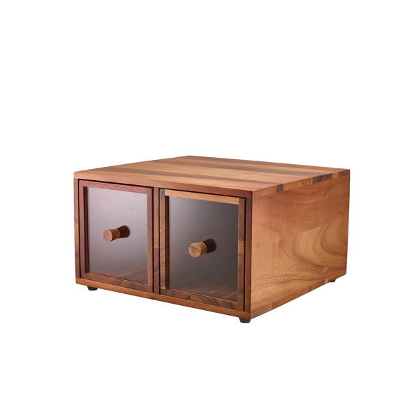 Se Genware Acacia Wood Dobbelt Brødkasse ✔ Kæmpe udvalg i Genware - Køb online på udsalg og tilbud lige nu ✔ Hurtig levering til lave fragtpriser - Varenummer: Barlife-1553208 og 5020403109204 på lager - Udsalg på Køkken - Køkkenartikler Op til 61% rabat - Over 1.329 mærker på online udsalg