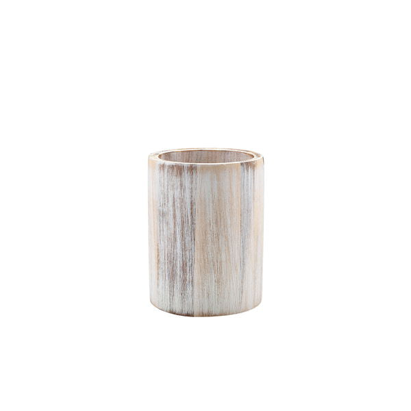 Se Genware White Wash Cylindrisk Bestik i Akacietræ ✔ Kæmpe udvalg i Genware - Køb online på udsalg og tilbud lige nu ✔ Meget billig fragt og hurtig levering - Varenummer: Barlife-1552928 og 5020403083122 på lager - Udsalg på Køkken - Køkkenartikler - Opbevaringsartikler Op til 57% rabat - Kendte mærker på udsalg – over 1.329 mærker