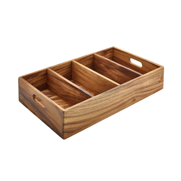 Se Acacia Wood 4 Bestikindsats Med Rum ✔ Kæmpe udvalg i Genware - Køb online på udsalg og tilbud lige nu ✔ Billig fragt og hurtig levering - Varenummer: Barlife-1553198 og 5020403025061 på lager - Udsalg på Køkken - Køkkenartikler - Opbevaringsartikler Spar helt op til 57% - Find dine favoritter blandt 2.739 mærker