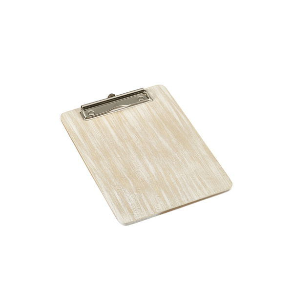 Se White Wash Wooden Menu Clipboard A5 18,5x24,5x0,6 Cm ✔ Kæmpe udvalg i Genware - Køb online på udsalg og tilbud lige nu ✔ Meget billig fragt og hurtig levering - Varenummer: Barlife-1553177 og 5020403190394 på lager - Udsalg på Køkken - Køkkenartikler - Serveringsartikler Spar stort – op til 59% - Over 2.739 mærker med kæmpe udsalg