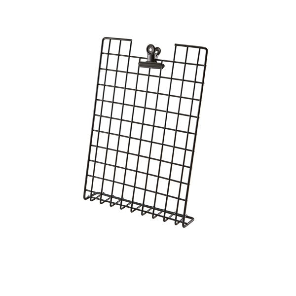 Se Genware Black Wire A4 Menuholder ✔ Kæmpe udvalg i Genware - Køb online på udsalg og tilbud lige nu ✔ Billig fragt og hurtig levering - Varenummer: Barlife-1552936 og 5020403192992 på lager - Udsalg på Køkken - Borddækning Op til 61% rabat - Mere end 1.329 populære mærker på udsalg