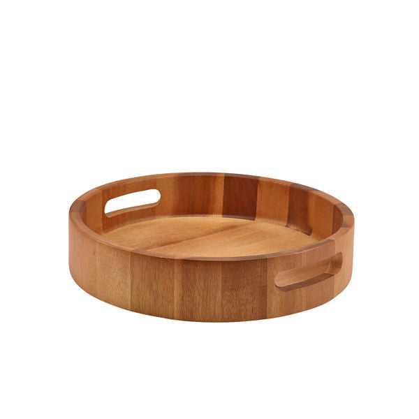 Se Genware Acacia Wood Rund Serveringsbakke 30 Cm ✔ Kæmpe udvalg i Genware - Køb online på udsalg og tilbud lige nu ✔ Billig fragt og hurtig levering - Varenummer: Barlife-1552806 og 5020403122012 på lager - Udsalg på Køkken - Borddækning - Buffet Op til 57% rabat - Mere end 1.329 populære mærker på udsalg