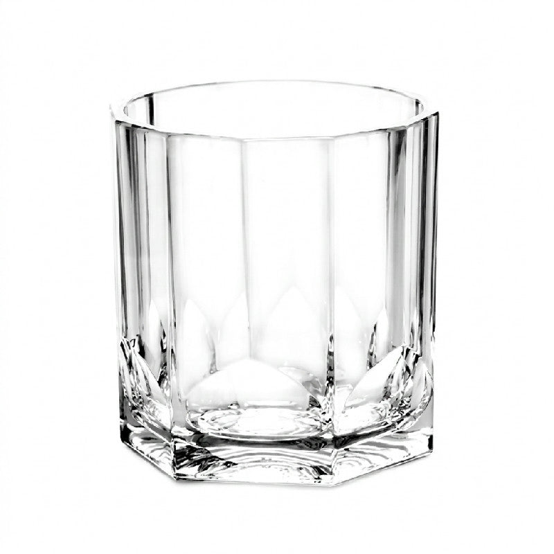 Klart whiskeyglas i polycarbonat fra Rbdrinks, 35 cl, med tumbler-udtryk