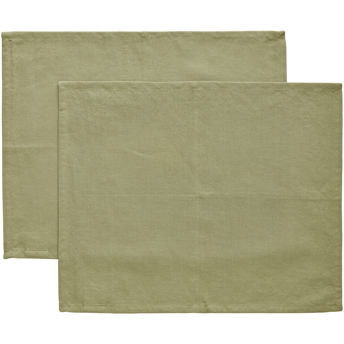 Decotique Sienna dækkeservietter i grøn, 45 x 35 cm, 2-pak