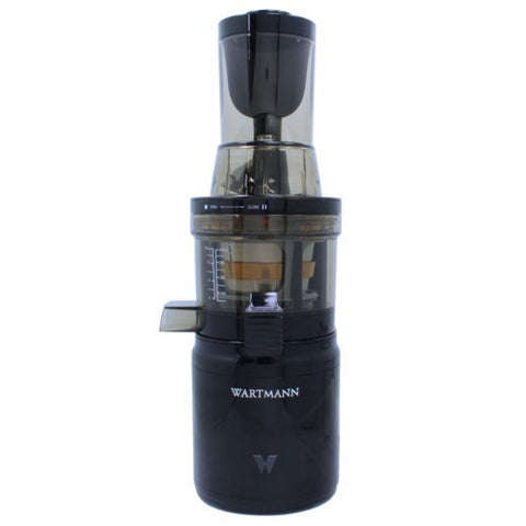 Sort Wartmann slowjuicer til køkkenbordet