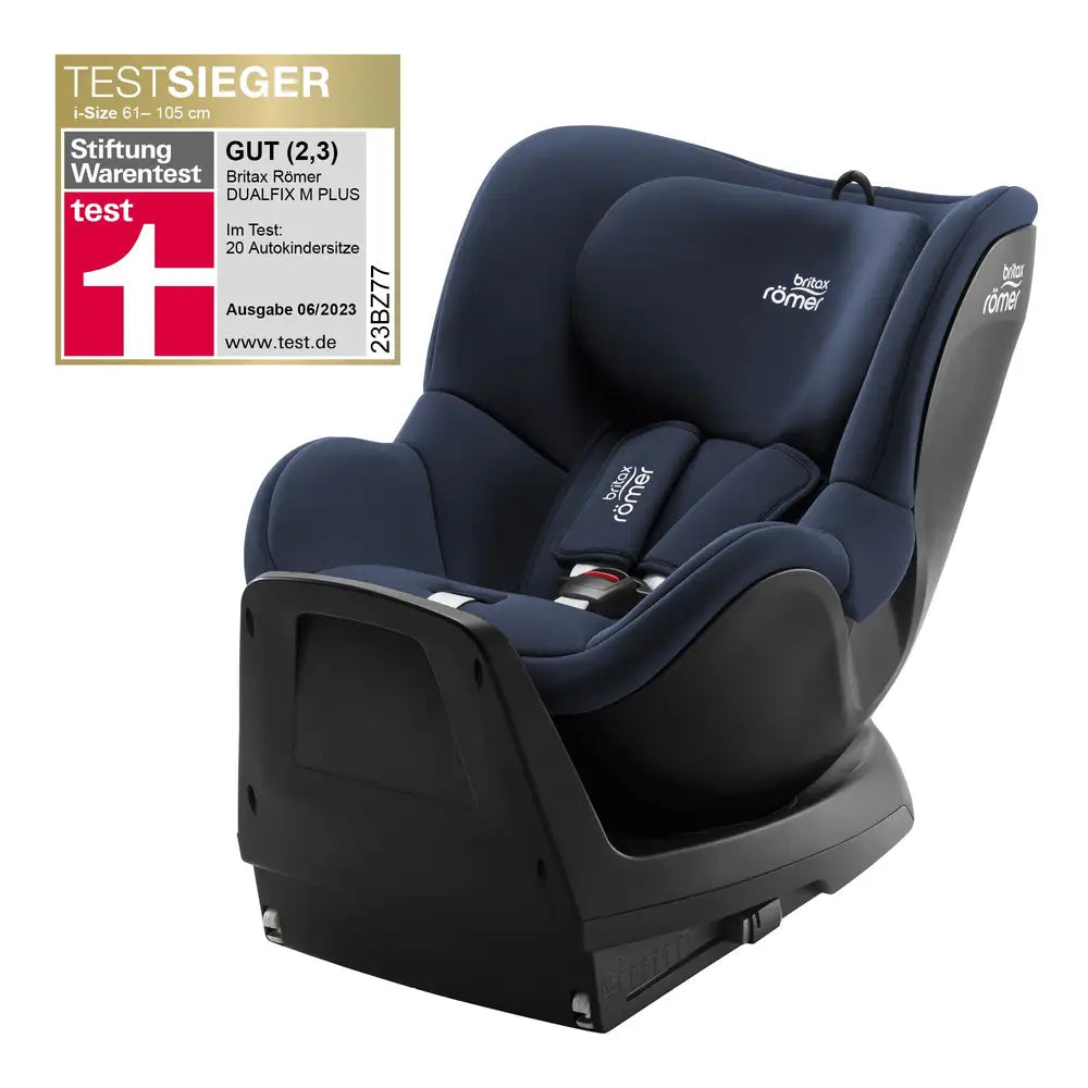 Britax Römer Dualfix M Plus autostol i farven Night Blue