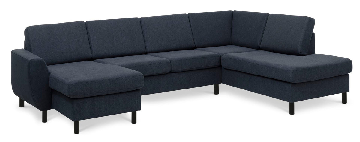 Se Wendy set 5 U OE right sofa, m. chaiselong - blå polyester stof og sort træ ❤ Kæmpe udvalg i Lexpo Living - Køb online på udsalg og tilbud lige nu ❤ Super billig fragt og lynhurtig levering - Varenummer: Boboonline-101319 og barcode / Ean: 5715249013685 på lager - Udsalg på Møbler,Sofaer,Hjørnesofaer & U-sofaer,
Møbler,
Sofaer,
Stofsofaer,
Dagligstue,
Sofaer Spar helt op til 73% - Over 739 kendte brands på udsalg