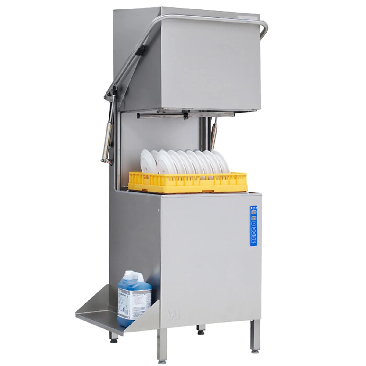 Wexiödisk WD6 hætteopvaskemaskine i rustfrit stål til restaurant