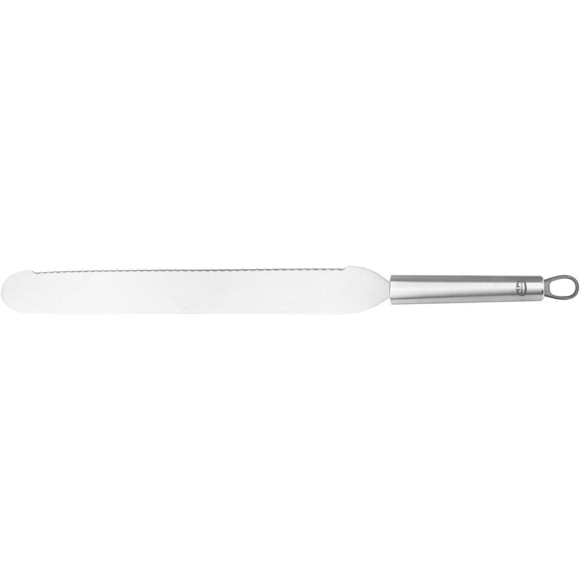 Savtakket kagekniv på 48 cm i rustfrit stål fra Dr. Oetker