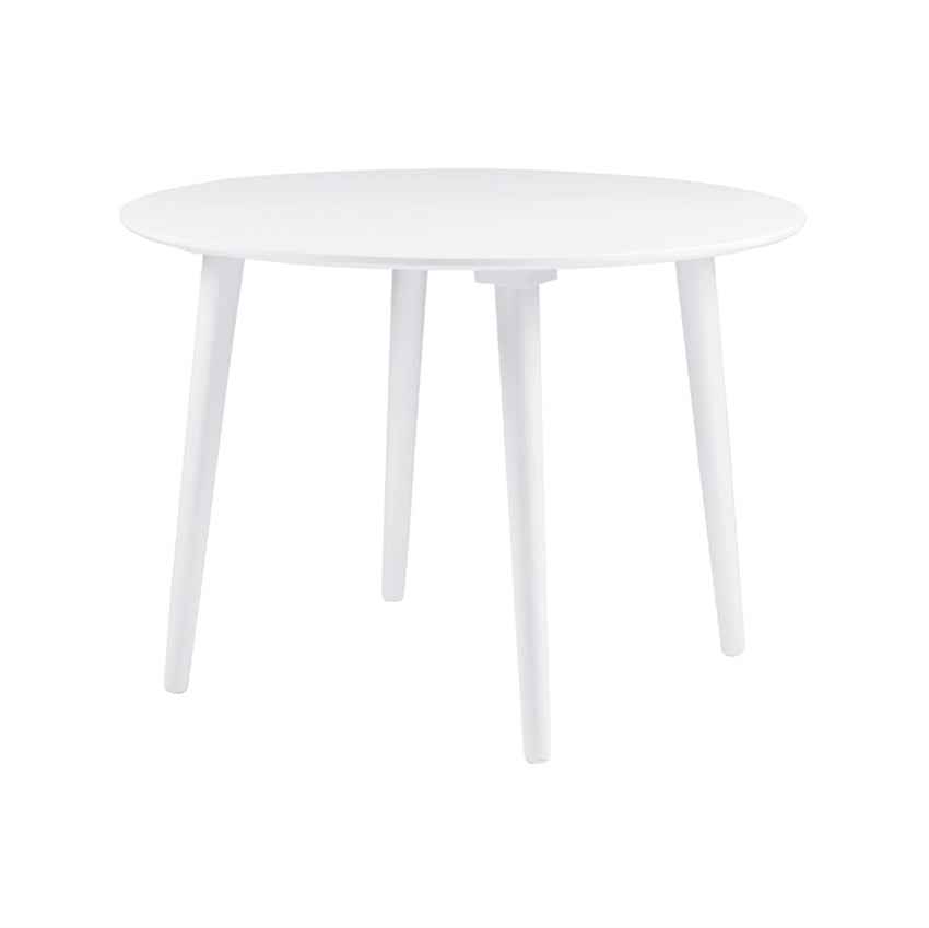 Rundt hvidt Lotta spisebord fra Rowico Home, diameter 106 cm