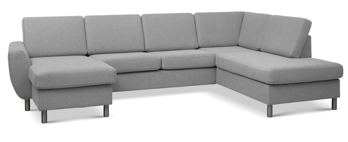 Se Wendy set 5 U OE right sofa, m. chaiselong - grå polyester stof og børstet aluminium ❤ Kæmpe udvalg i Lexpo Living - Køb online på udsalg og tilbud lige nu ❤ Meget billig fragt og hurtig levering - Varenummer: Boboonline-101314 og barcode / Ean: 5715249013630 på lager - Udsalg på Møbler,Sofaer,Hjørnesofaer & U-sofaer,
Møbler,
Sofaer,
Stofsofaer,
Dagligstue,
Sofaer Store besparelser – op til 71% - Store besparelser på over 2.281 brands
