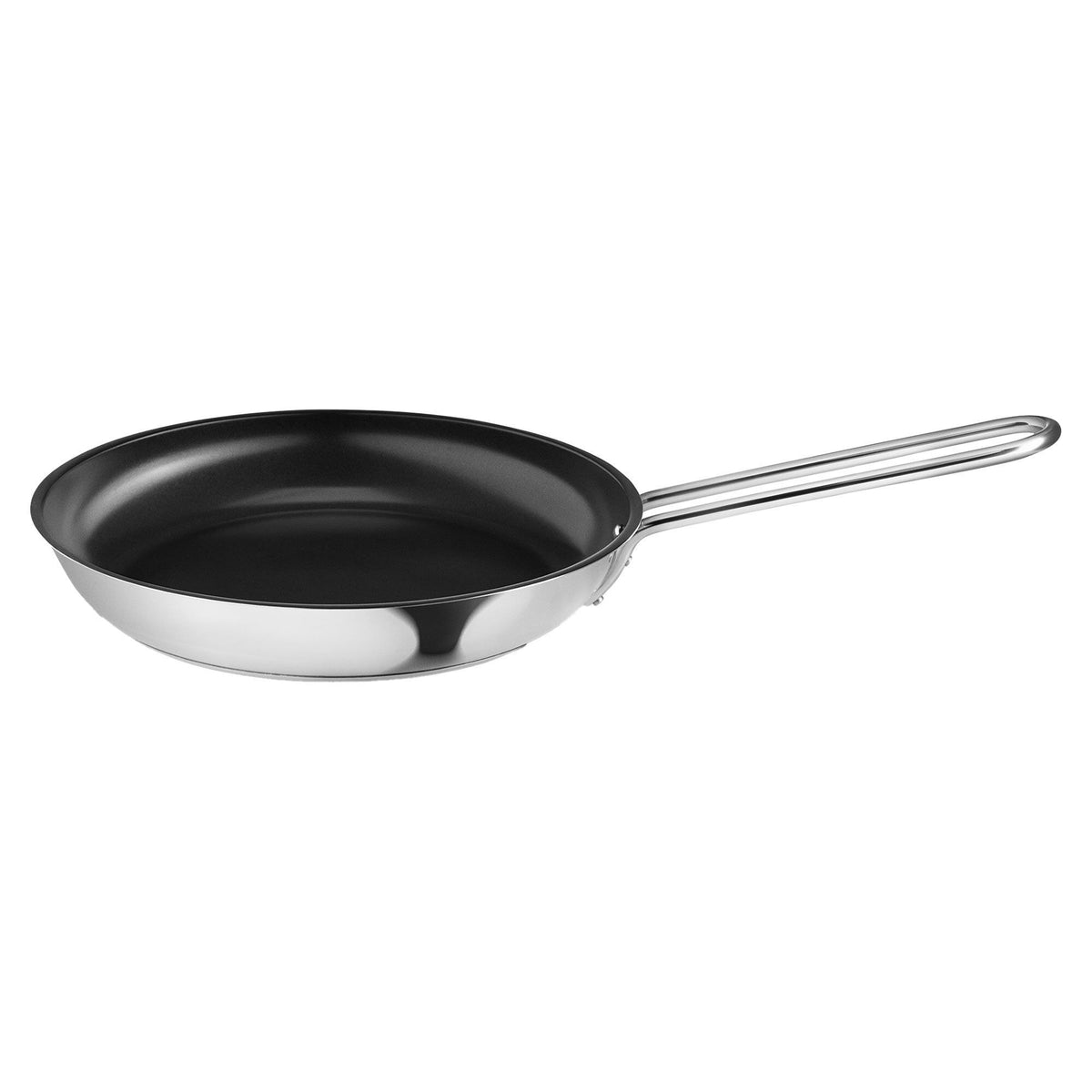 Eva Trio stegepande, 24 cm, med keramisk Slip-Let belægning i rustfrit stål