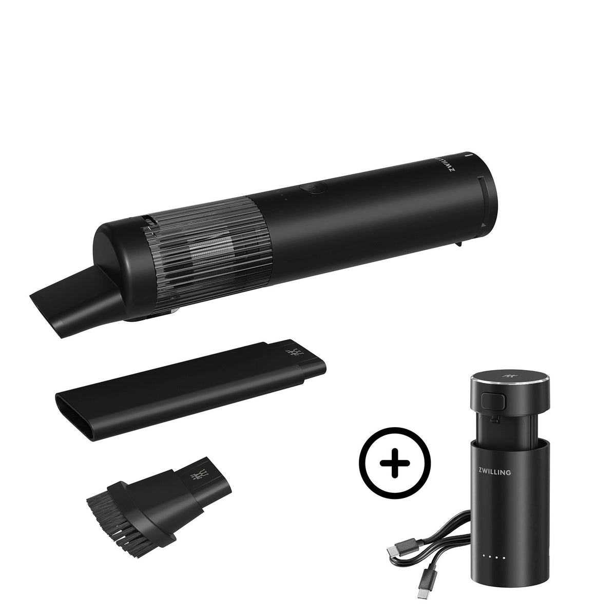Zwilling XTEND trådløs håndstøvsuger som startpakke med batteri