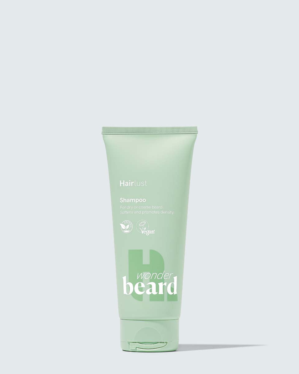 Hairlust Wonder Beard Shampoo, skægshampoo og skægvask