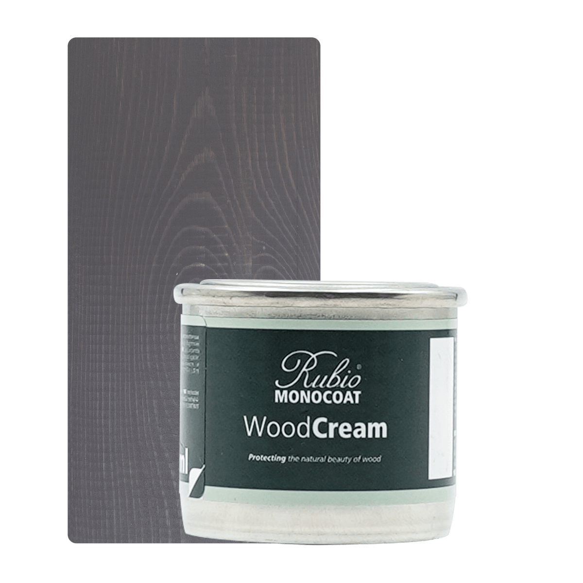 Rubio Monocoat WoodCream i farven Deep Taupe, lille pakning på 30 ml